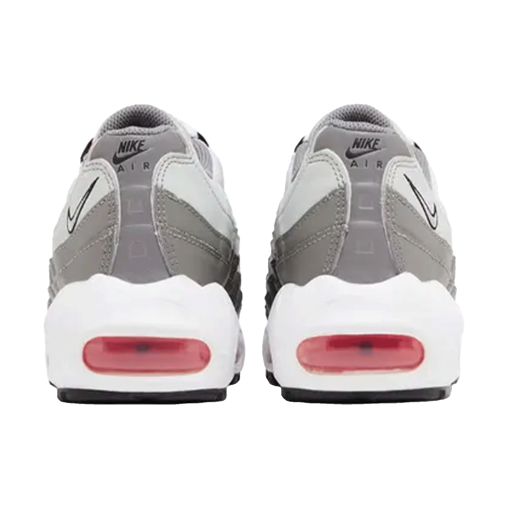 Nike Air Max 95 Recraft Flat Pewter Red (GS) Back