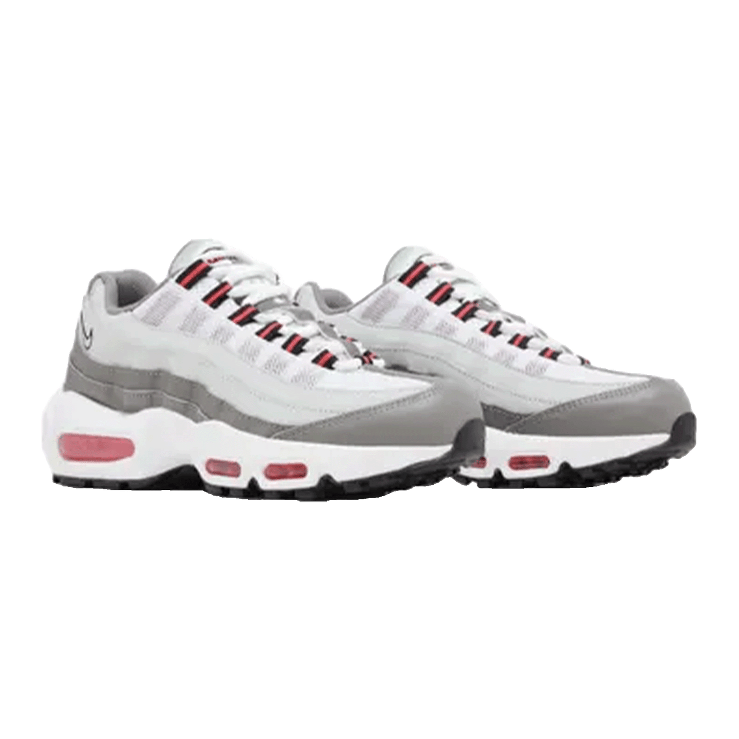 Nike Air Max 95 Recraft Flat Pewter Red (GS) Oben