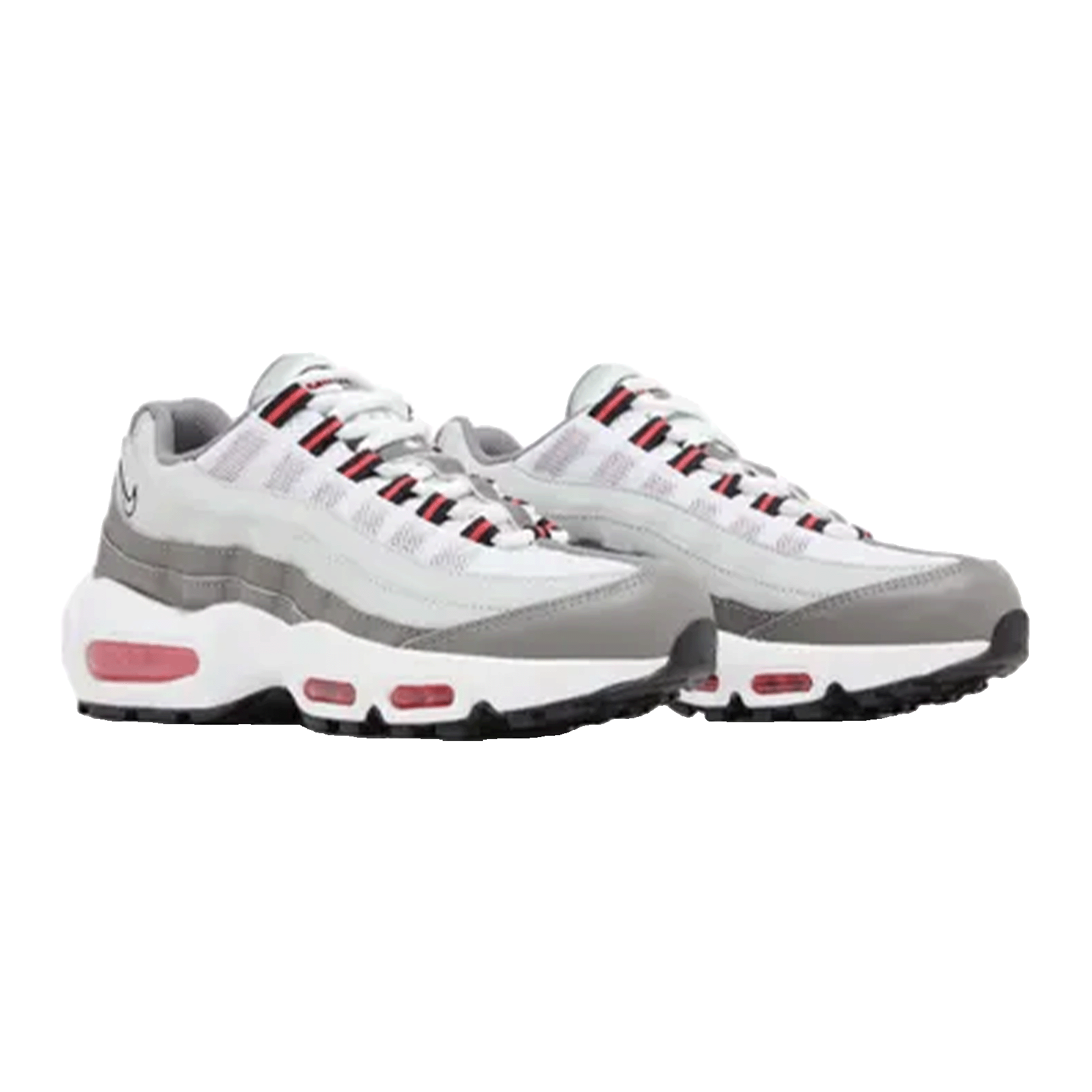 Nike Air Max 95 Recraft Flat Pewter Red (GS) Oben