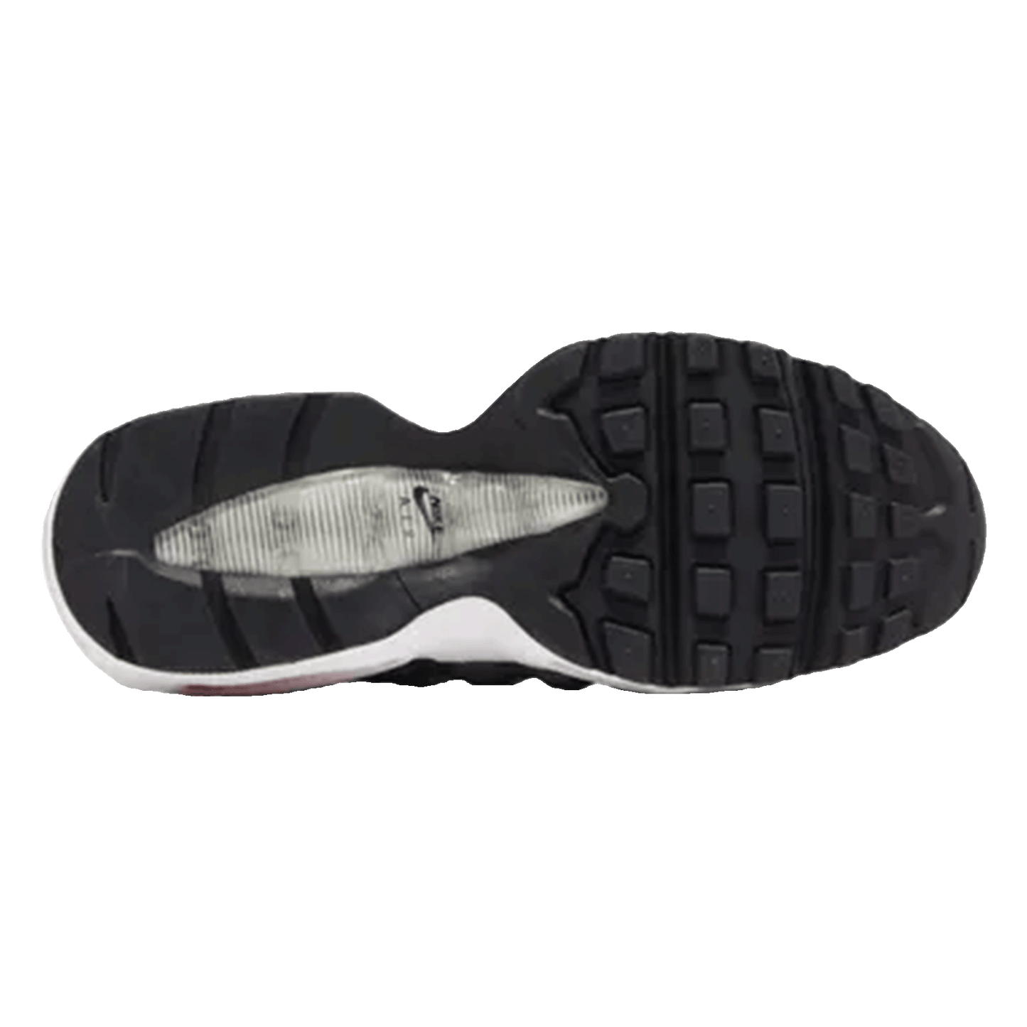 Nike Air Max 95 Recraft Flat Pewter Red (GS) Sohle