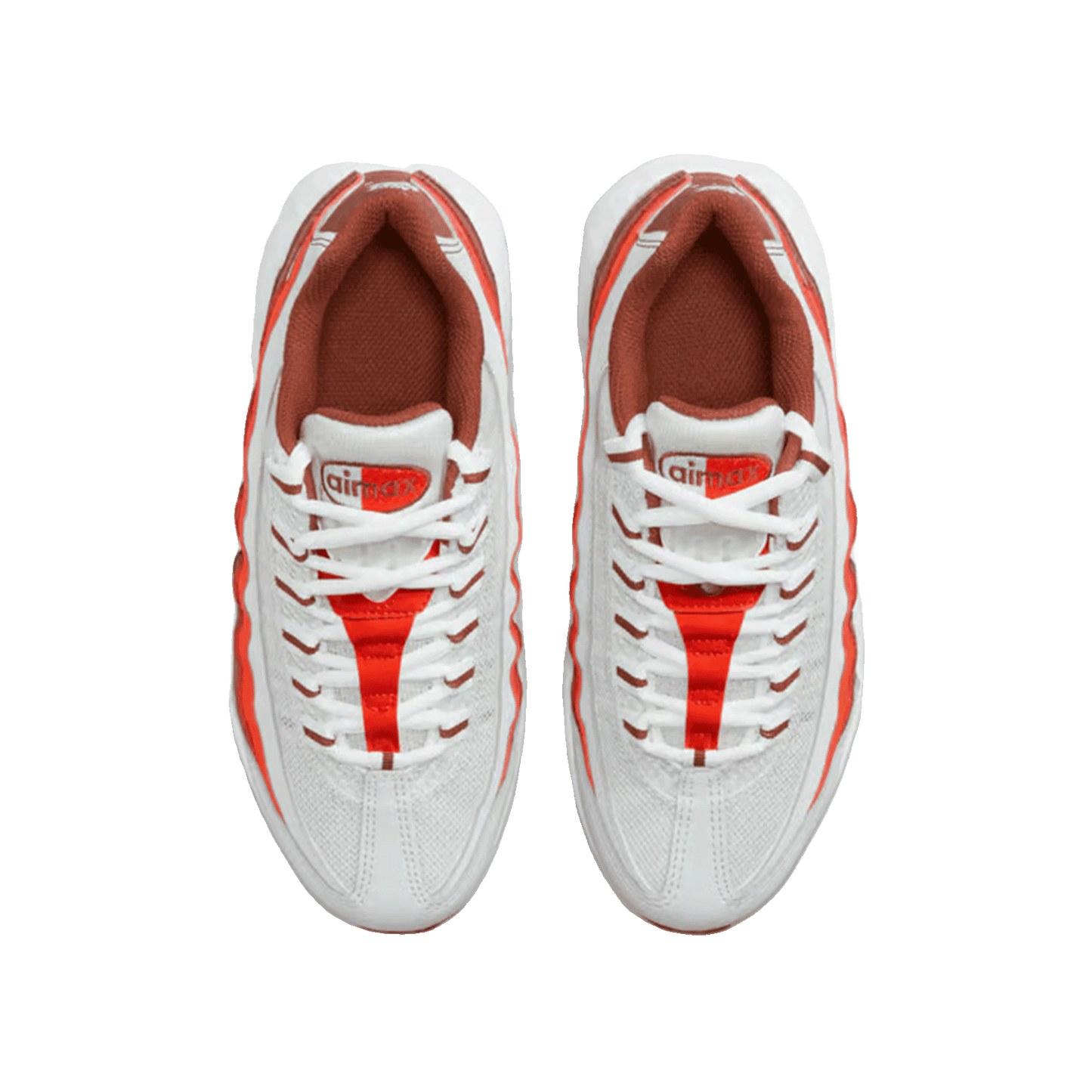 Nike Air Max 95 Recraft Photon Dust Picante Red (GS) Oben