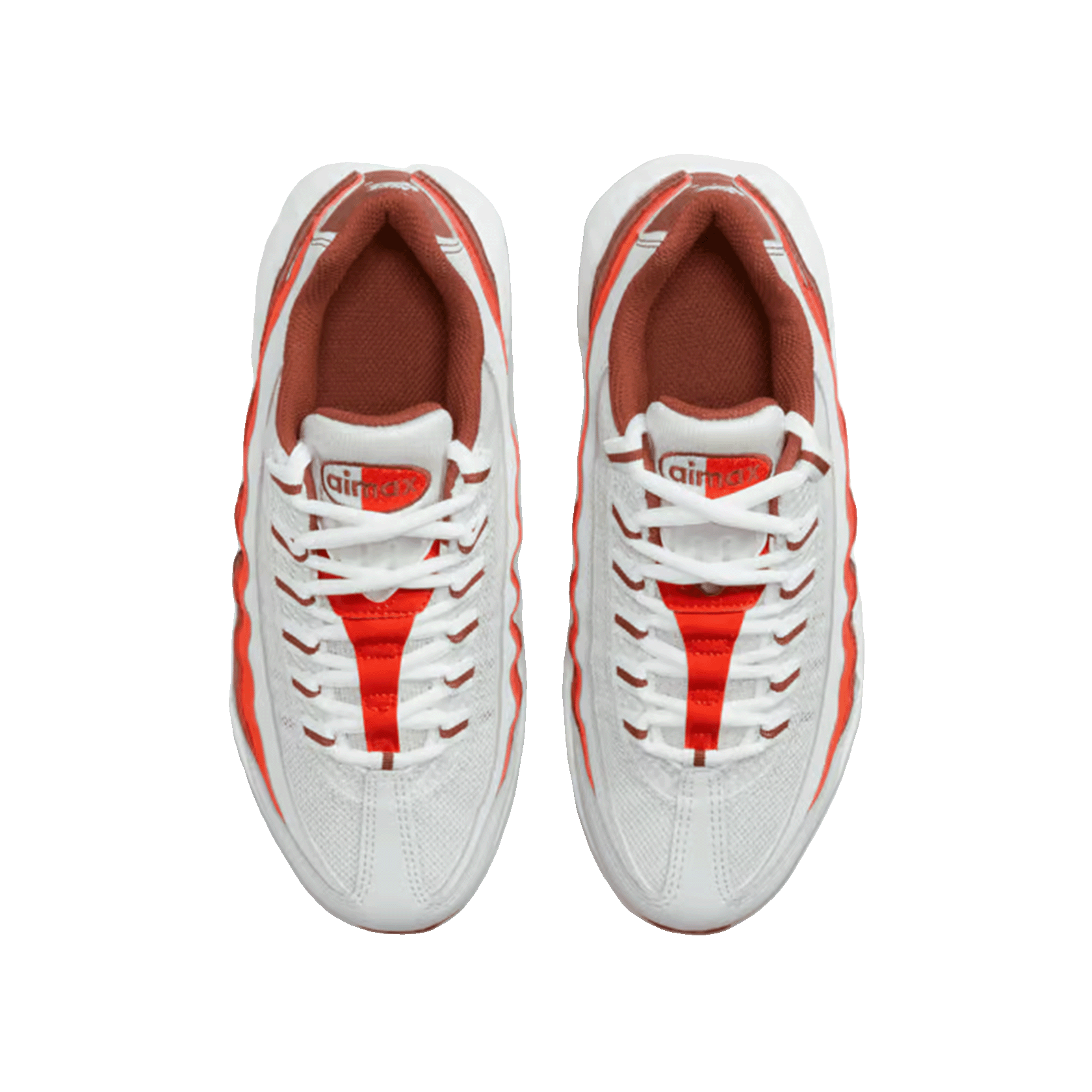Nike Air Max 95 Recraft Photon Dust Picante Red (GS) Oben