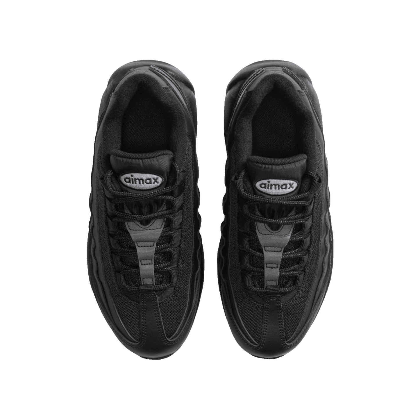 Nike Air Max 95 Recraft Triple Black (GS) Oben
