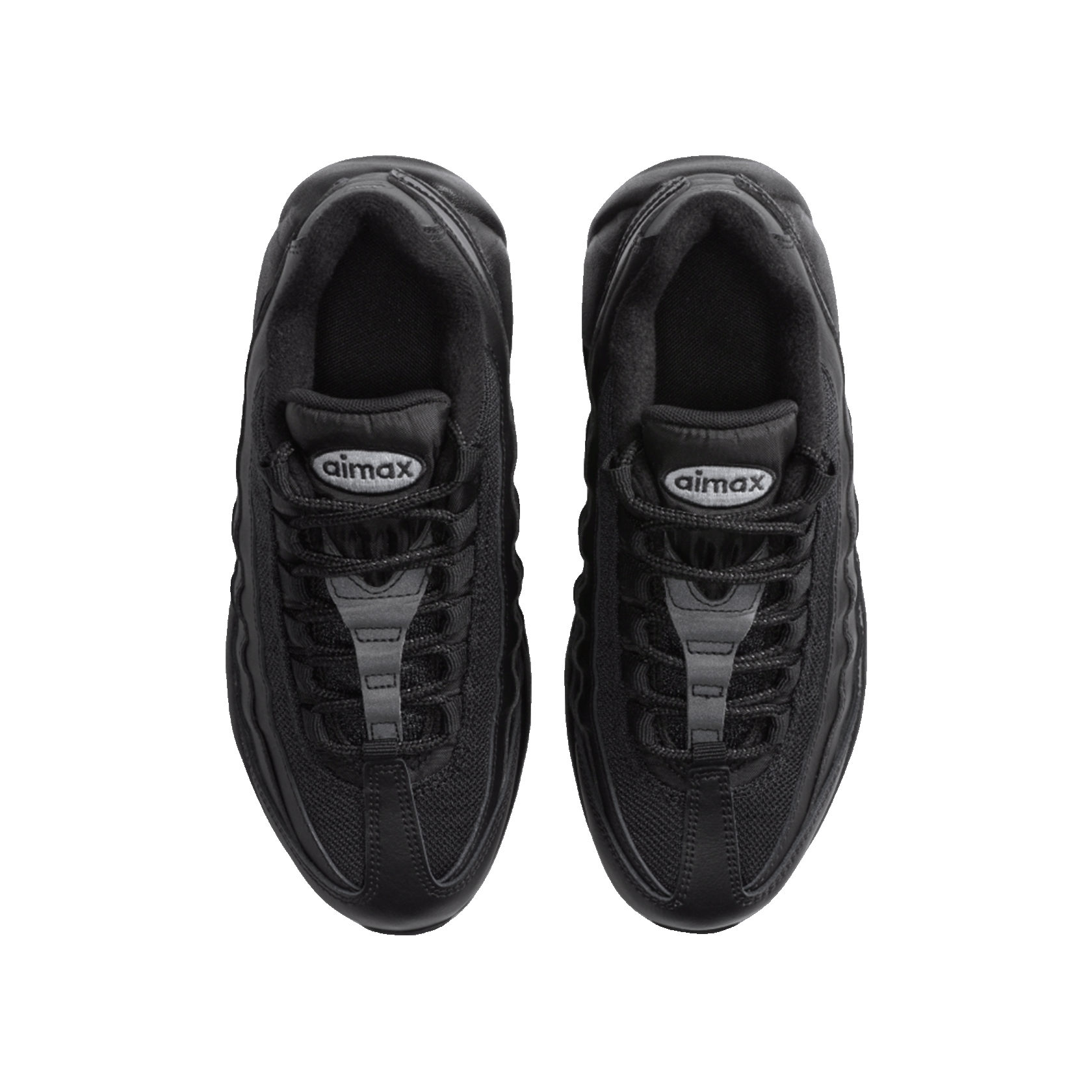 Nike Air Max 95 Recraft Triple Black (GS) Oben