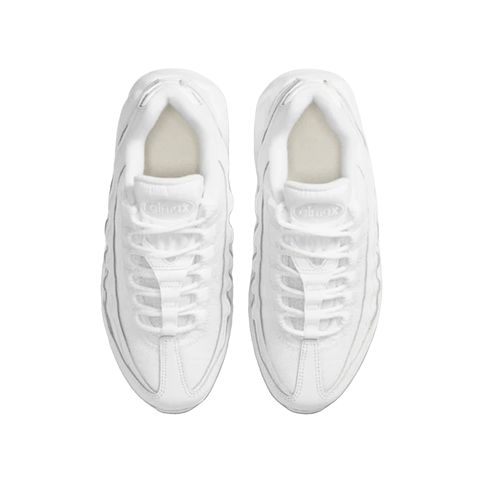 Nike Air Max 95 Recraft Triple White (GS) Oben