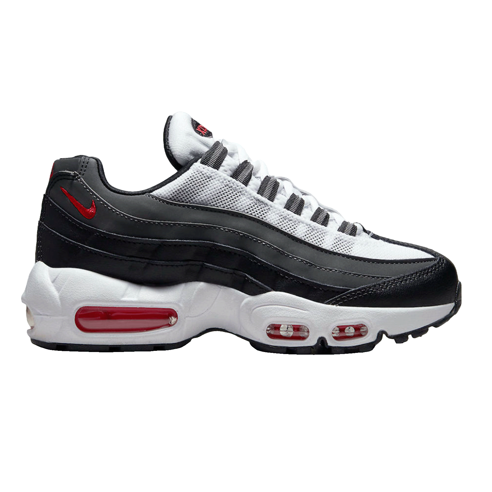Nike Air Max 95 Recraft White Iron Grey University Red (GS)