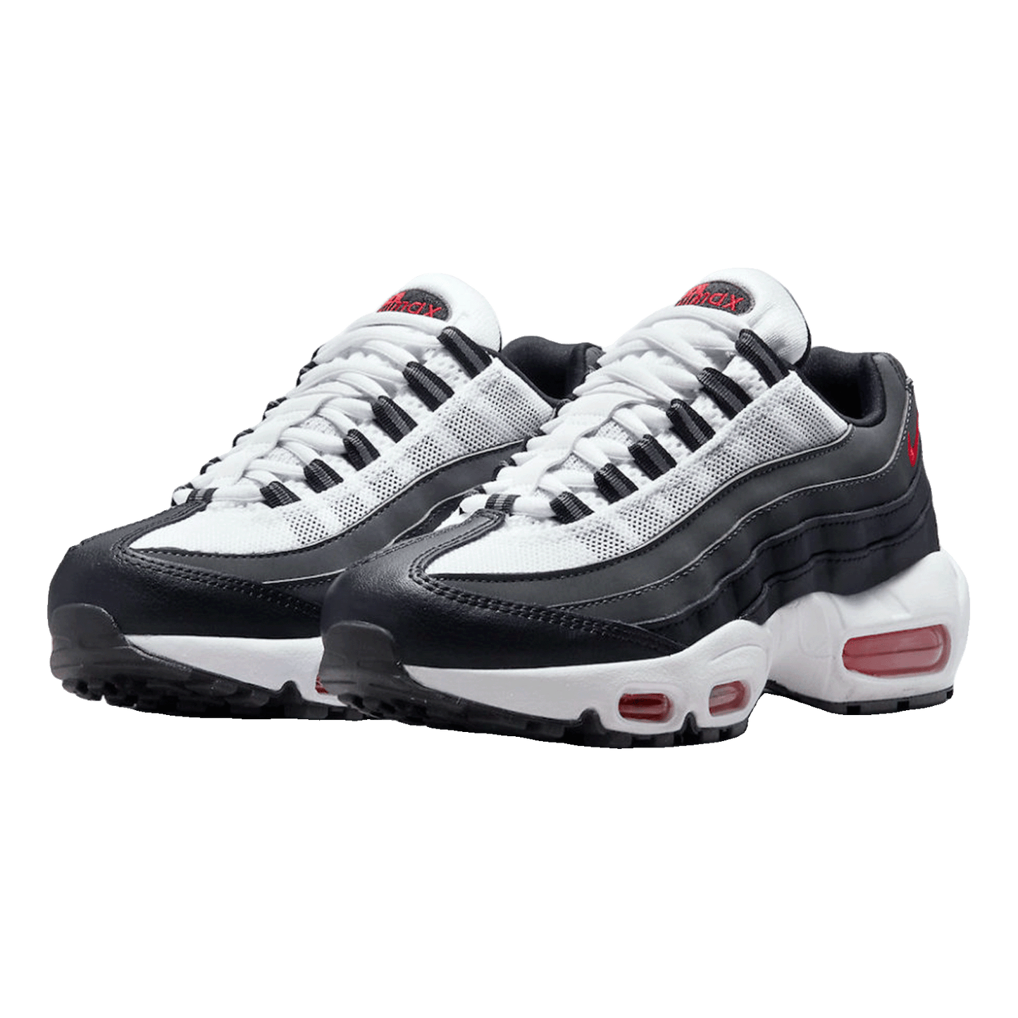 Nike Air Max 95 Recraft White Iron Grey University Red (GS) Side