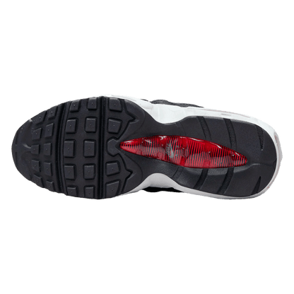 Nike Air Max 95 Recraft White Iron Grey University Red (GS) Sohle