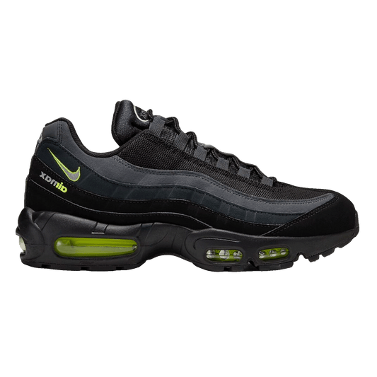Nike Air Max 95 Retro Logo Black Grey Volt