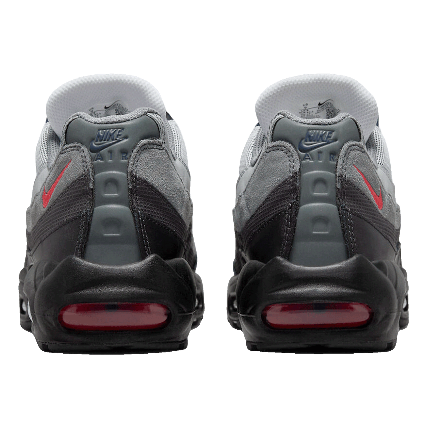 Nike Air Max 95 Track Red Smoke Grey Back