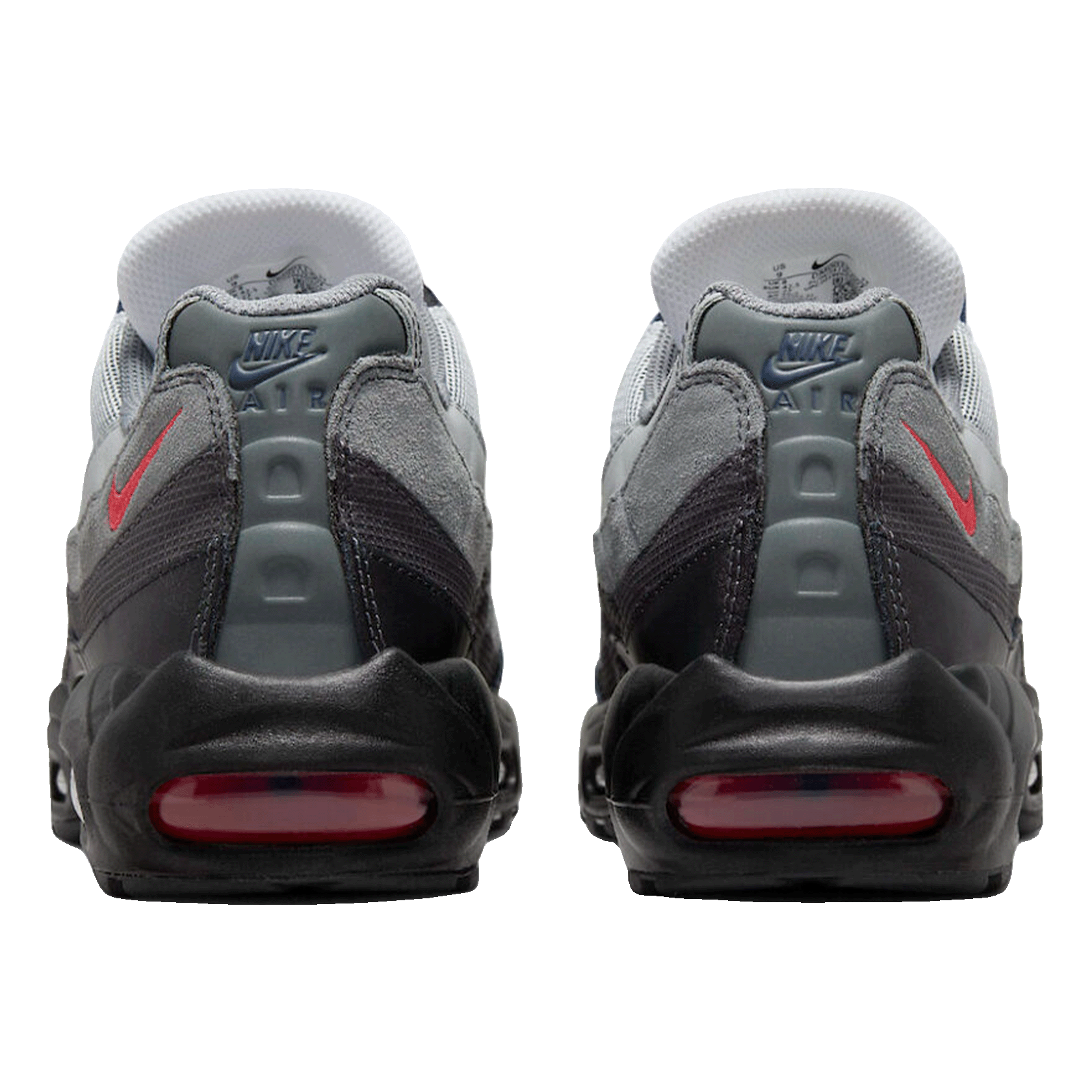 Nike Air Max 95 Track Red Smoke Grey Back