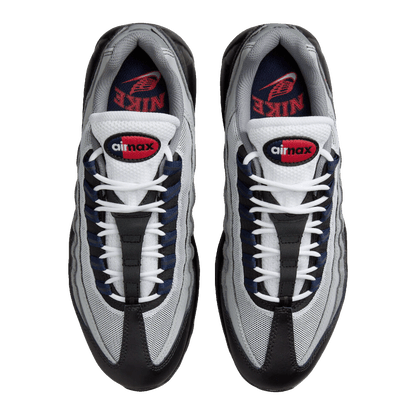 Nike Air Max 95 Track Red Smoke Grey Oben