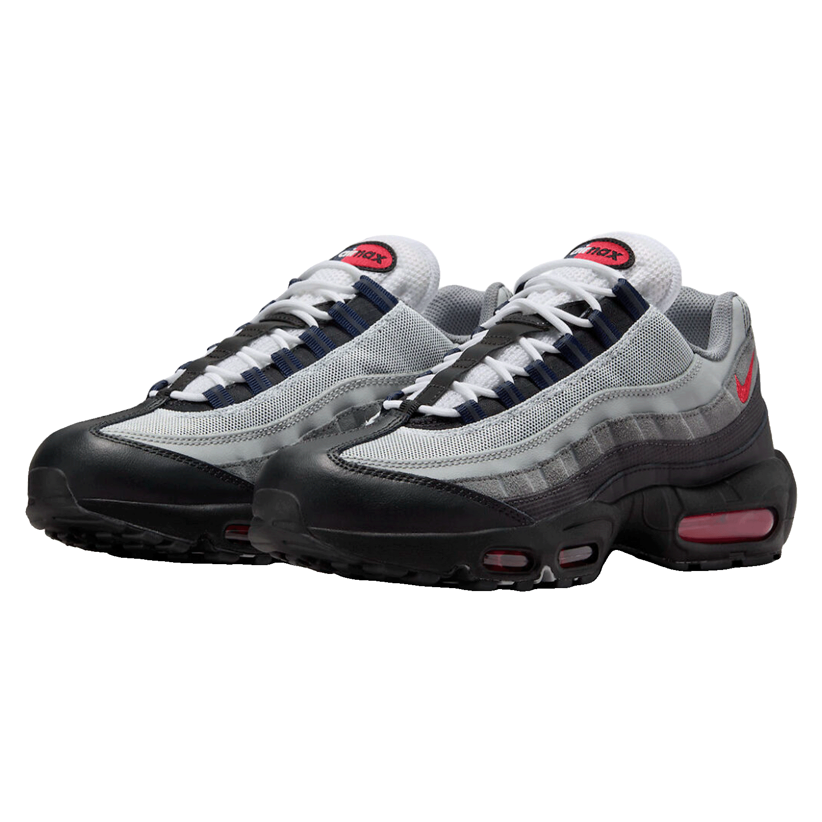 Nike Air Max 95 Track Red Smoke Grey Side