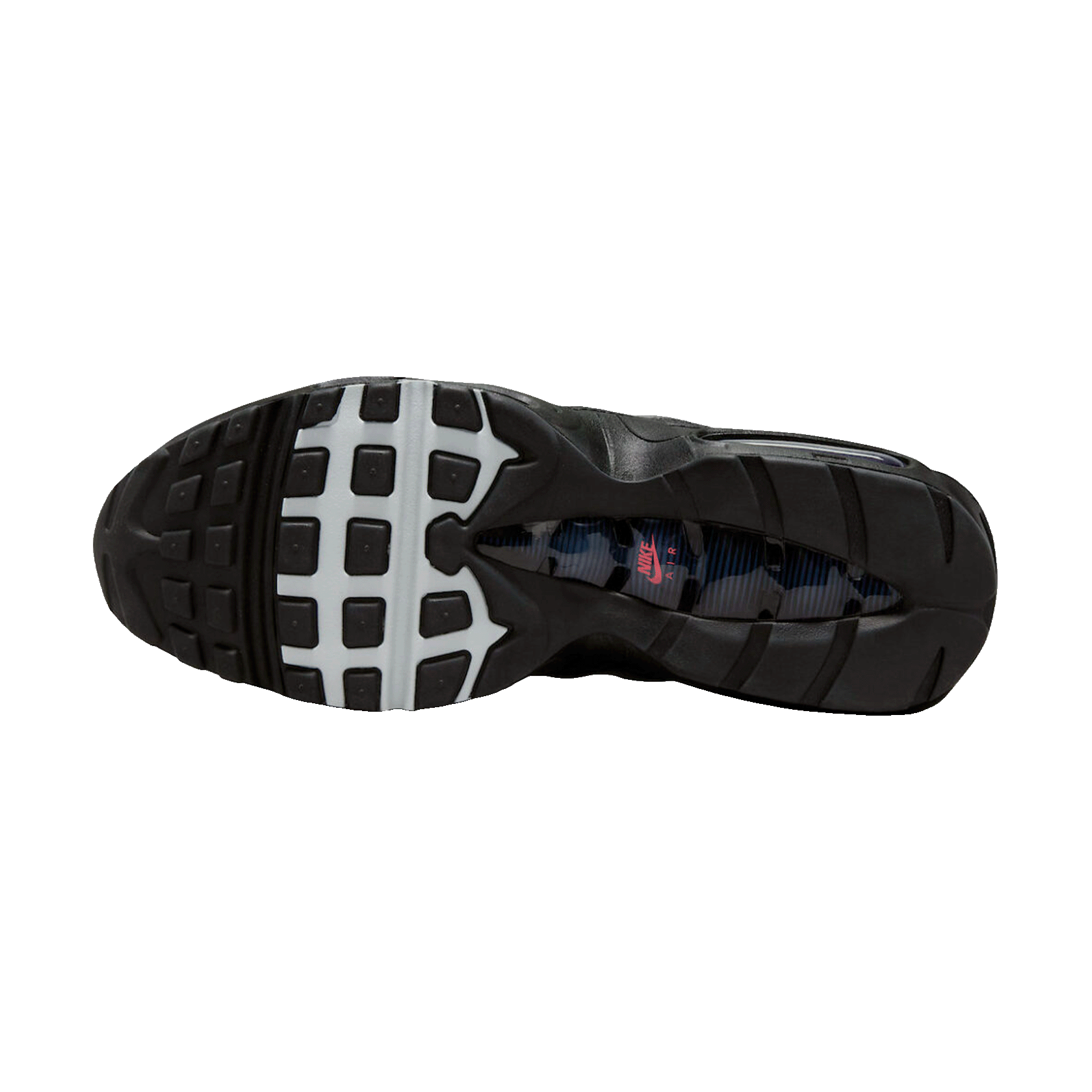 Nike Air Max 95 Track Red Smoke Grey Sohle