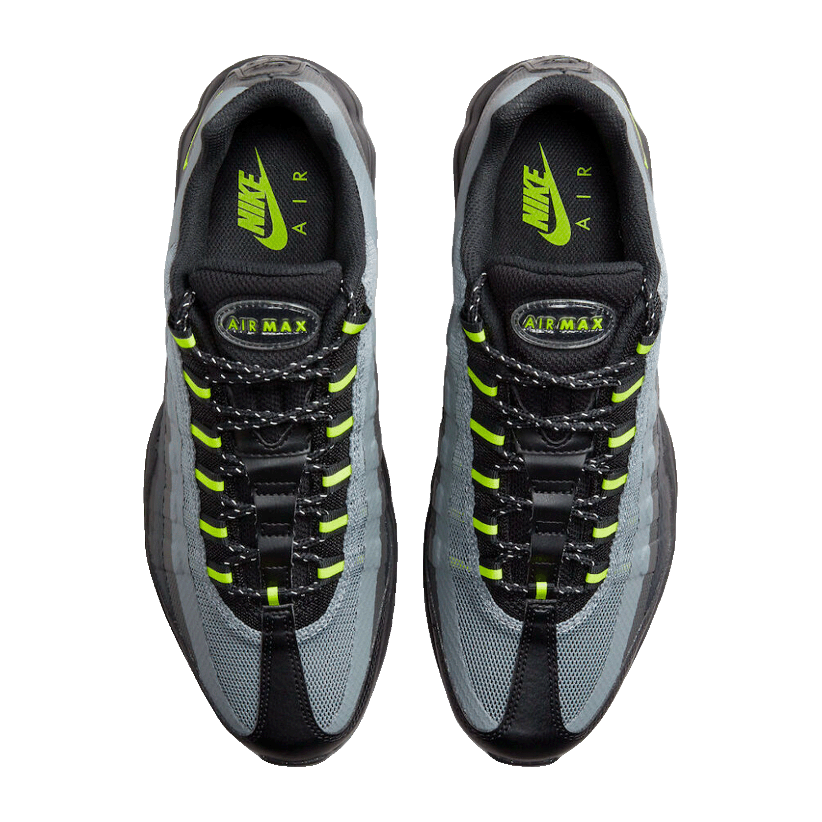 Nike Air Max 95 Ultra Iron Grey Neon Oben