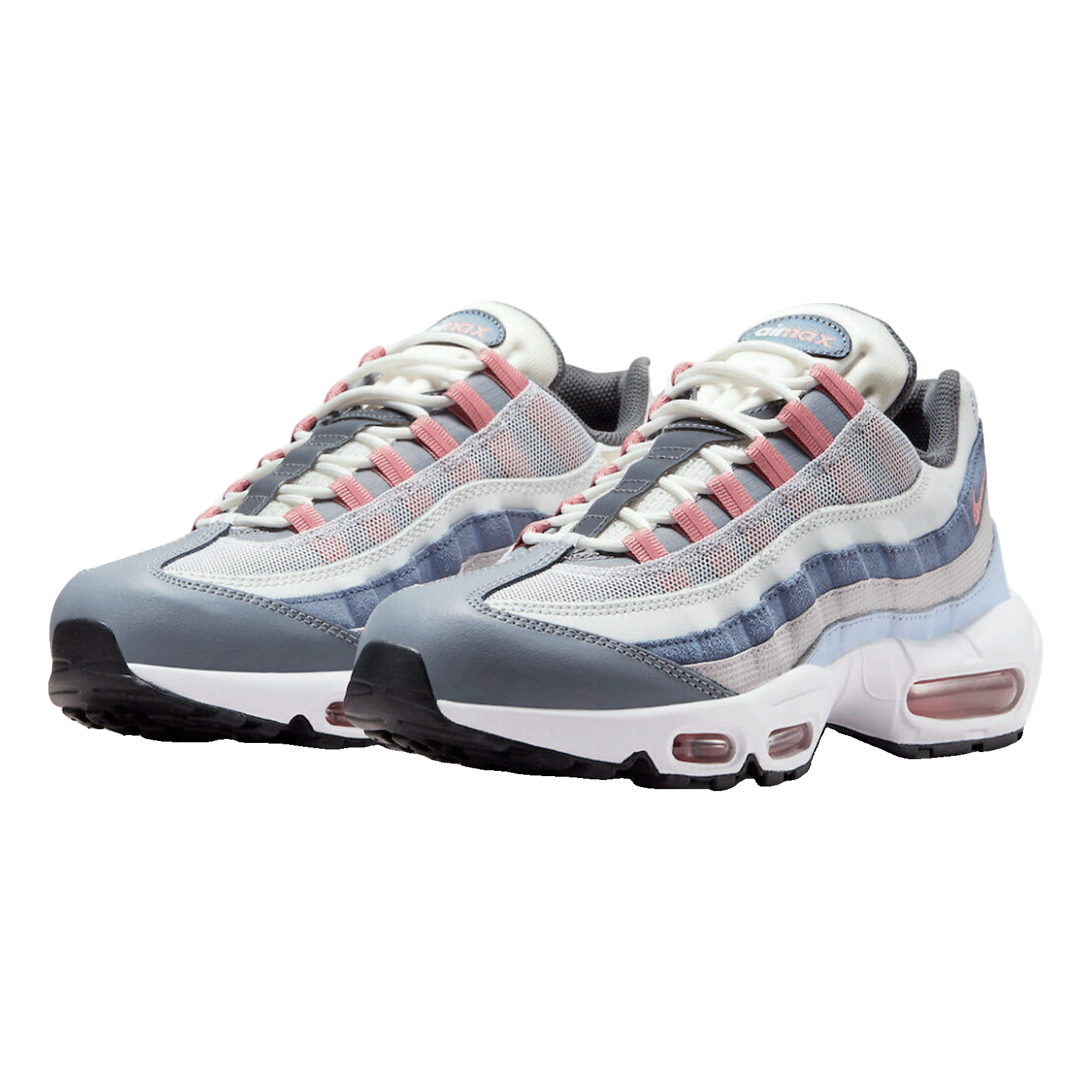 Nike Air Max 95 Vast Grey Red Stardust Side