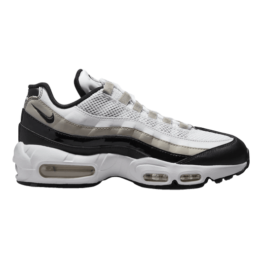 Nike Air Max 95 White Light Iron Ore Black Patent (W)