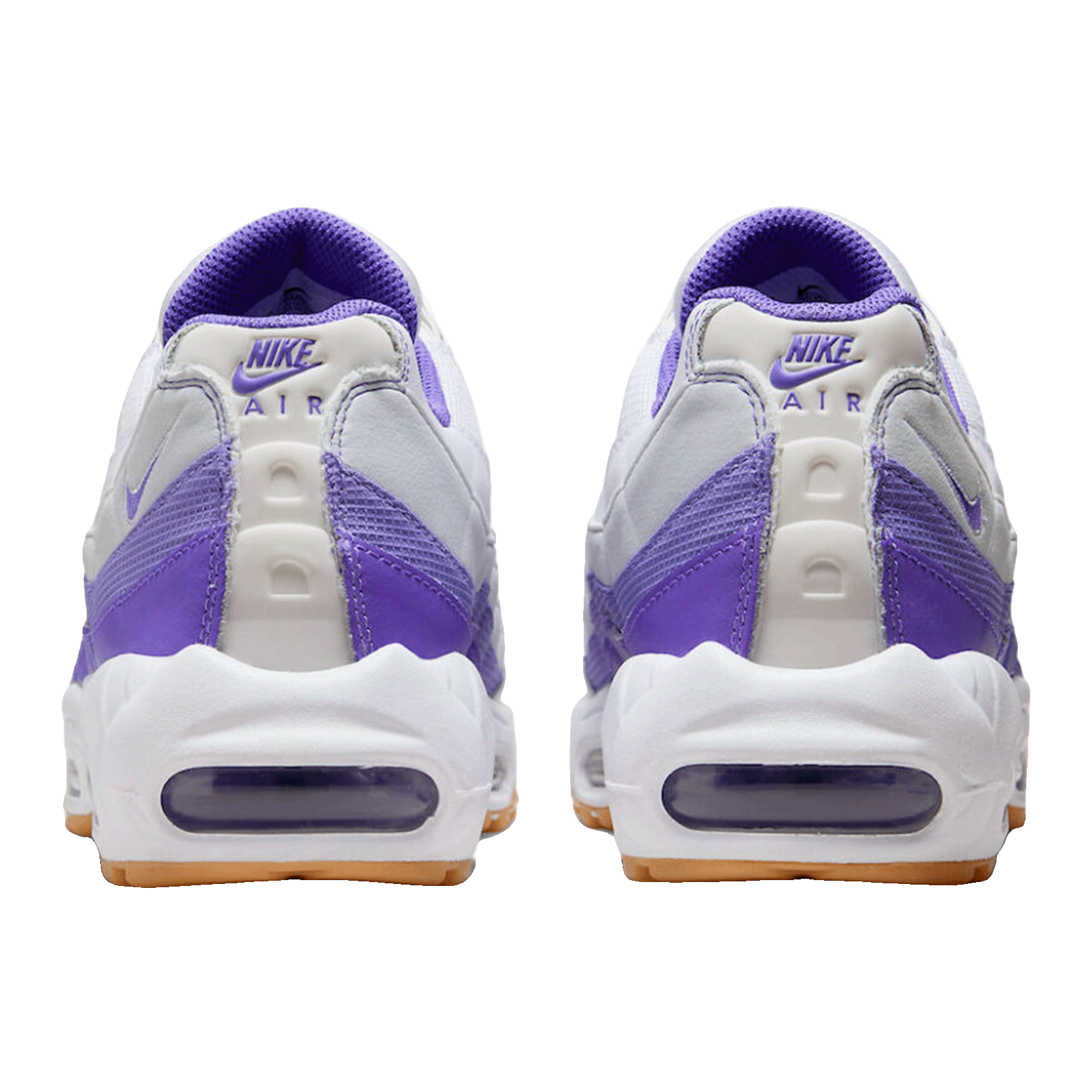 Nike Air Max 95 White Space Purple Gum Back