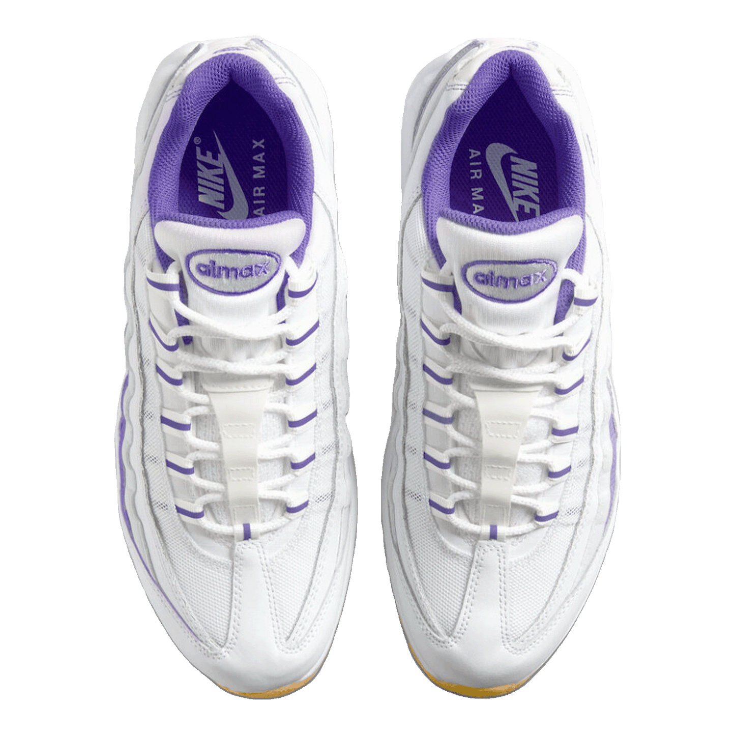 Nike Air Max 95 White Space Purple Gum Oben