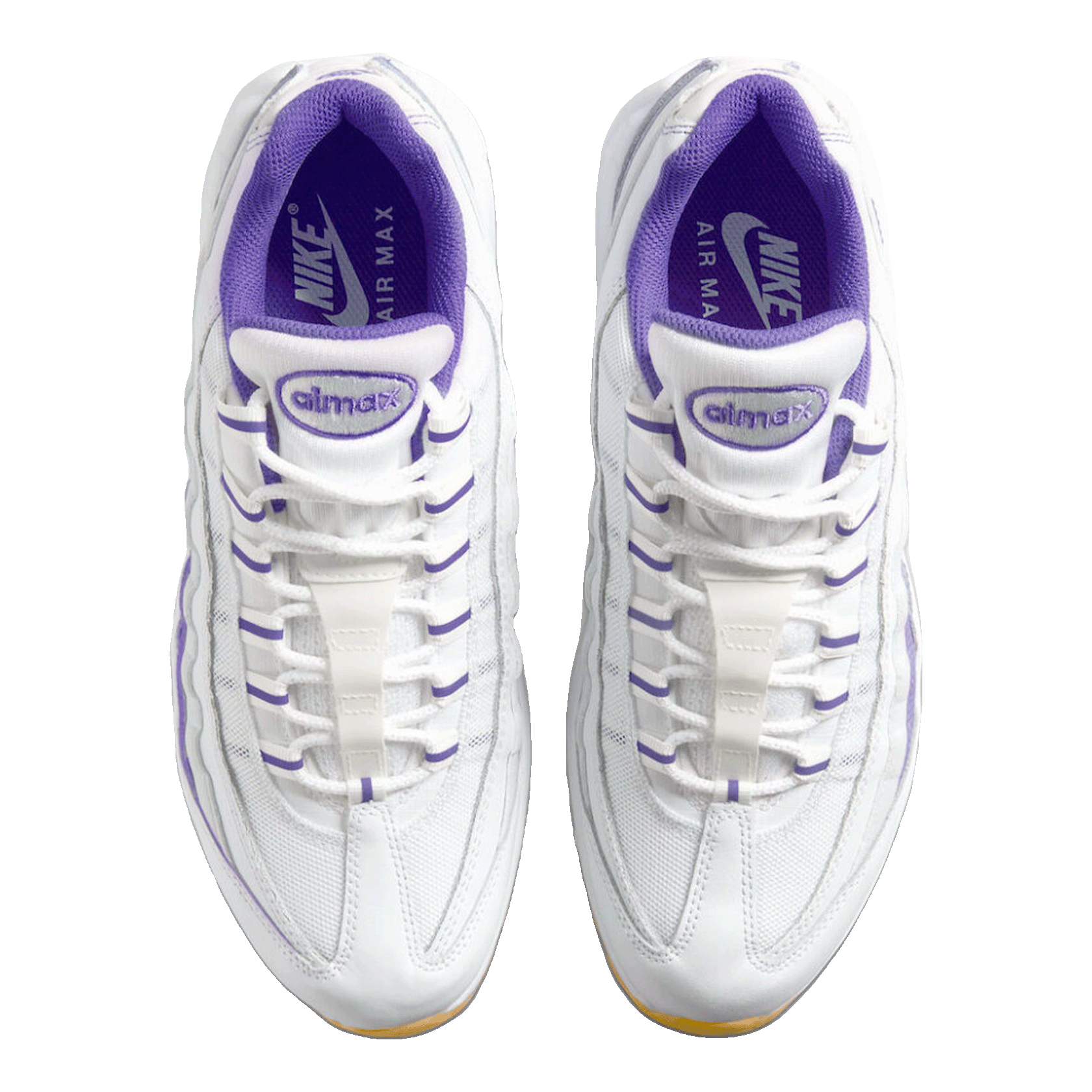 Nike Air Max 95 White Space Purple Gum Oben