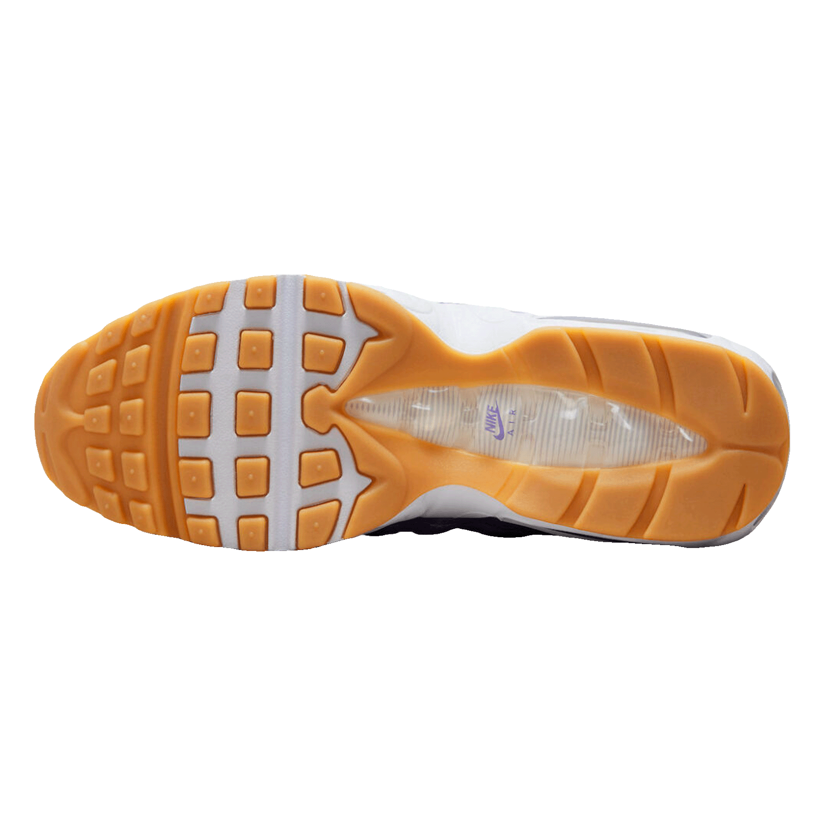 Nike Air Max 95 White Space Purple Gum Sohle