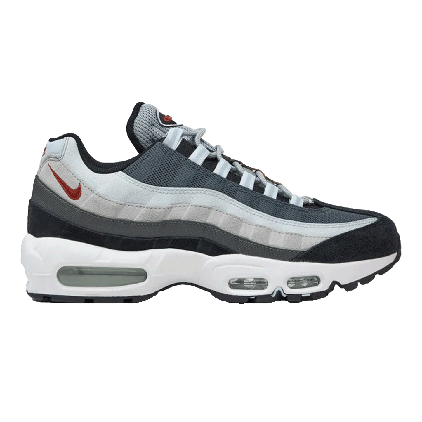 Nike Air Max 95 Wolf Grey Rugged Orange