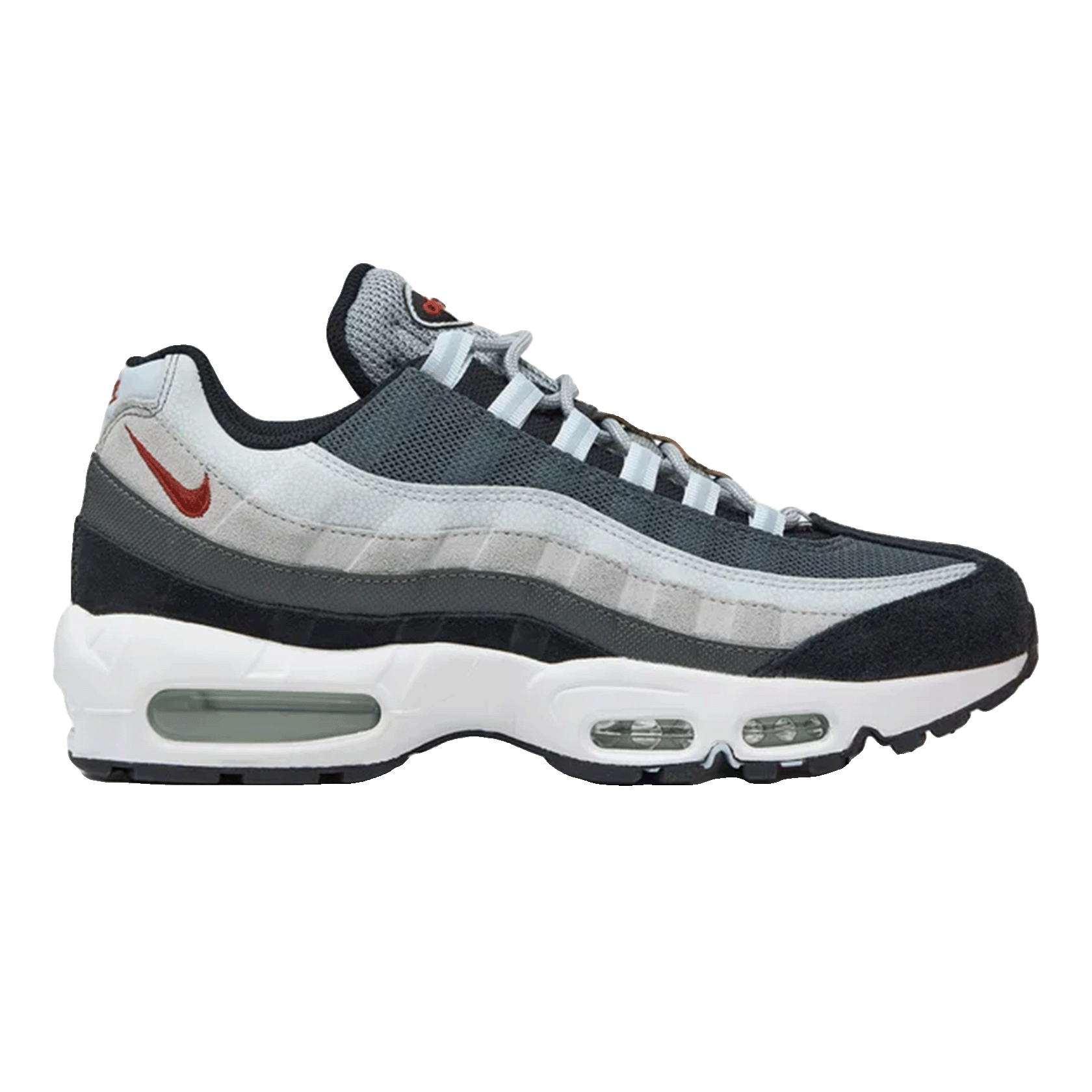 Nike Air Max 95 Wolf Grey Rugged Orange
