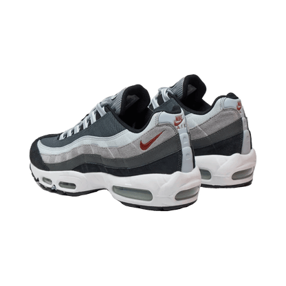 Nike Air Max 95 Wolf Grey Rugged Orange Oben