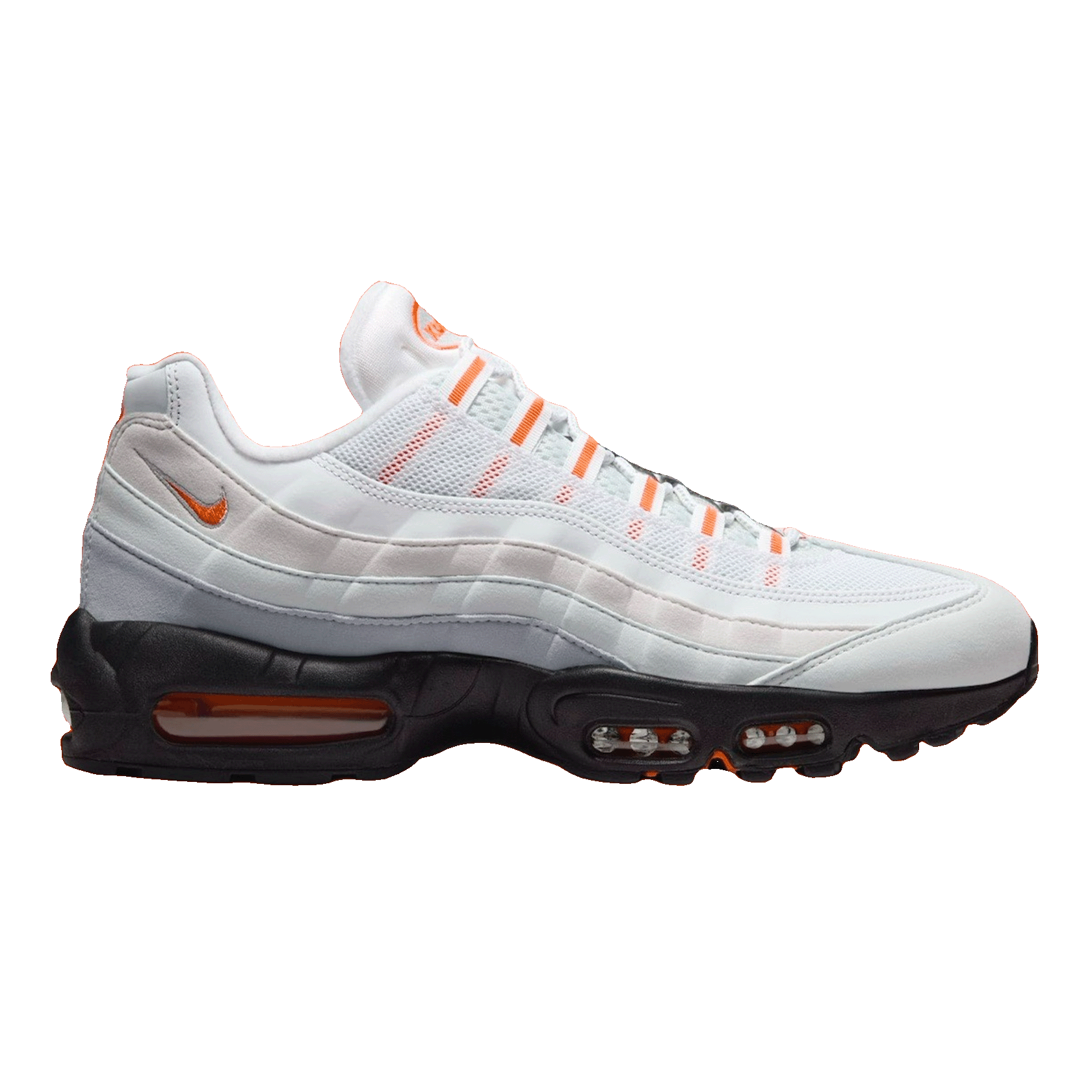 Nike Air Max 95 Wolf Grey Safety Orange Pure Platinum