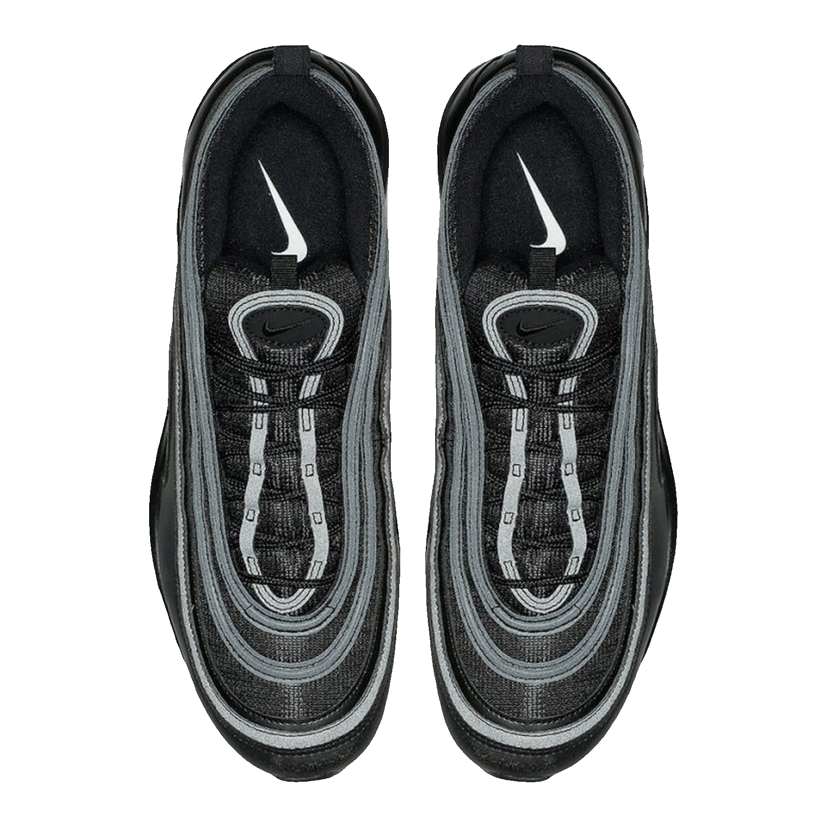 Nike Air Max 97 Triple Black Oben BQ4567-001