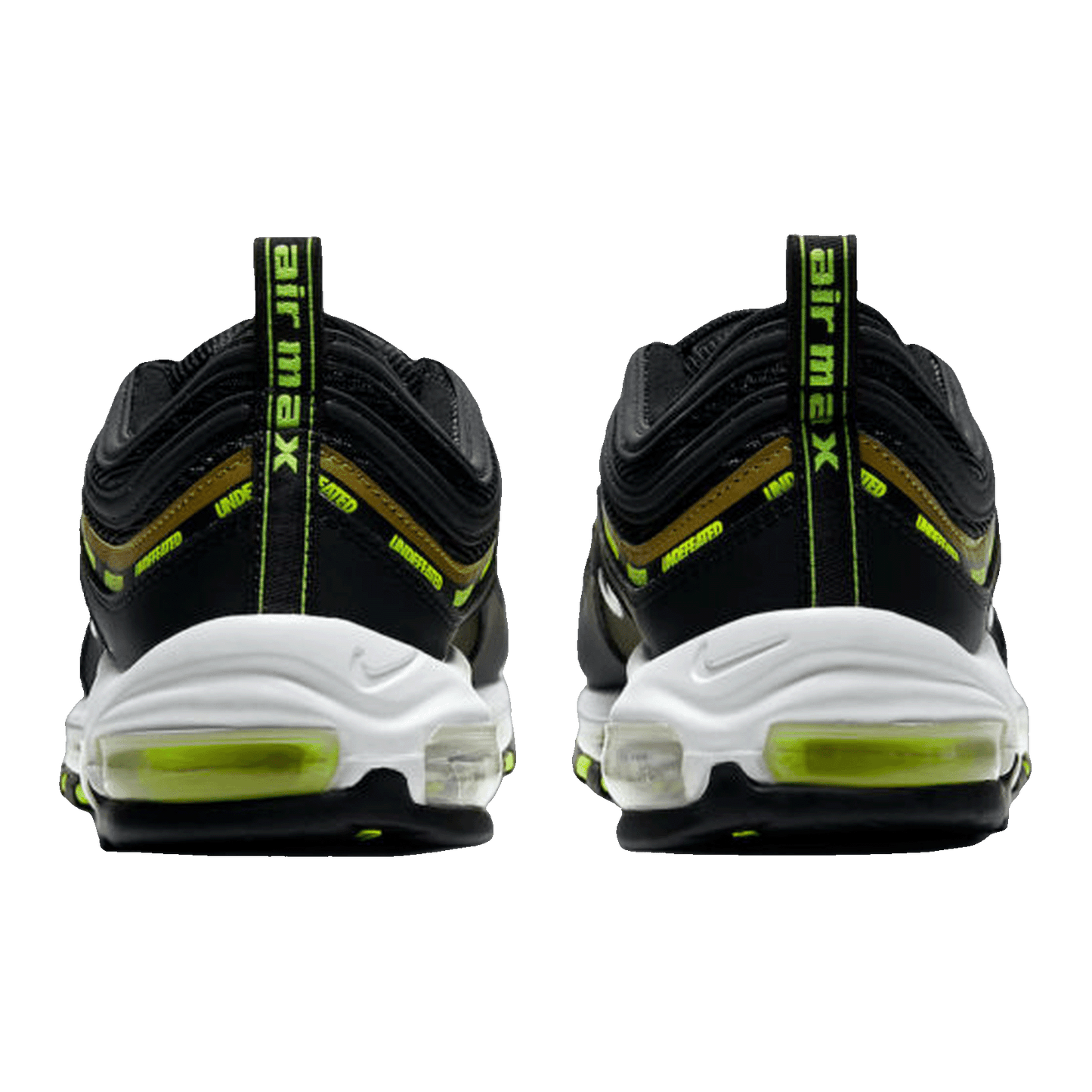 Nike Air Max 97 Undefeated Black Volt Back DC4830-001