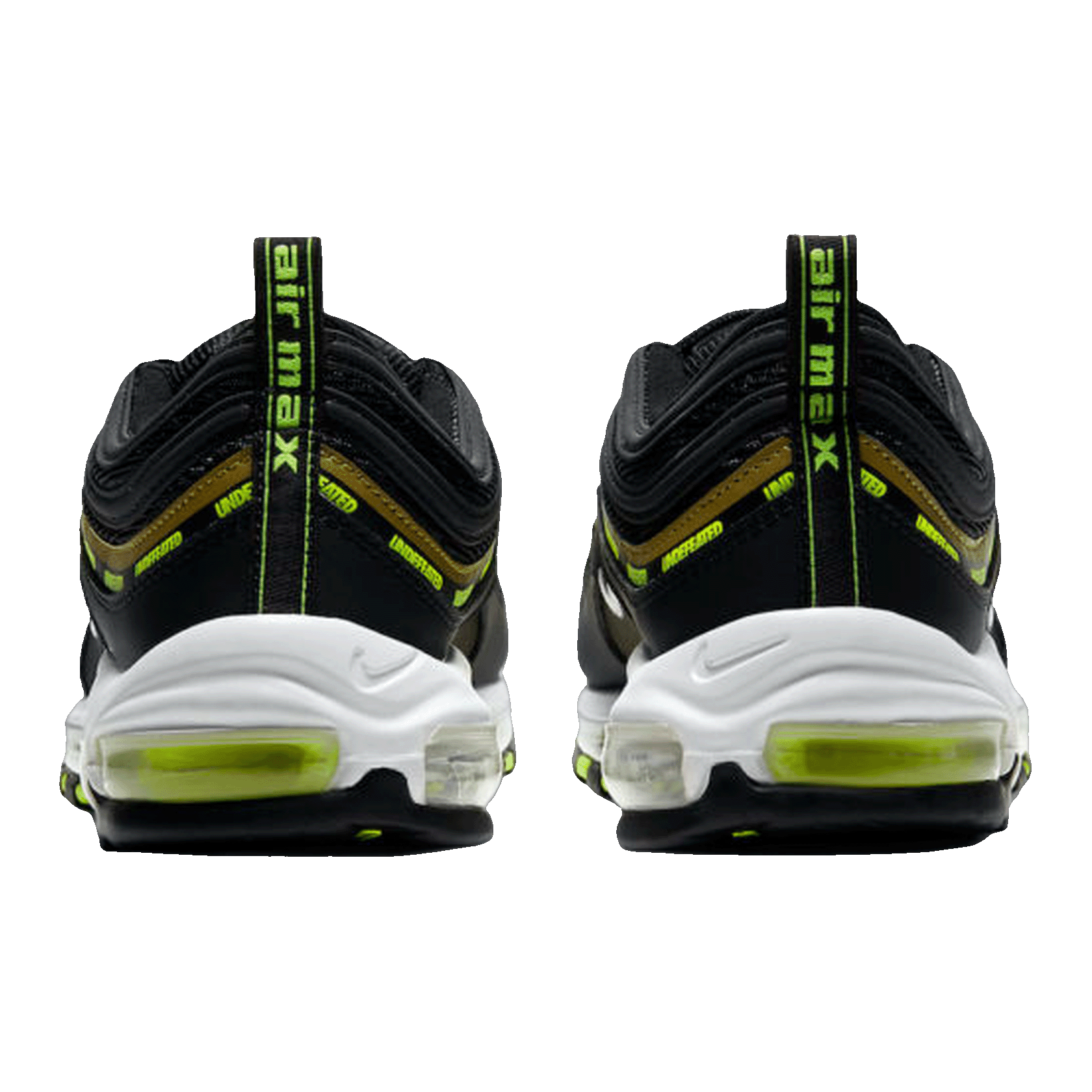Nike Air Max 97 Undefeated Black Volt Back DC4830-001