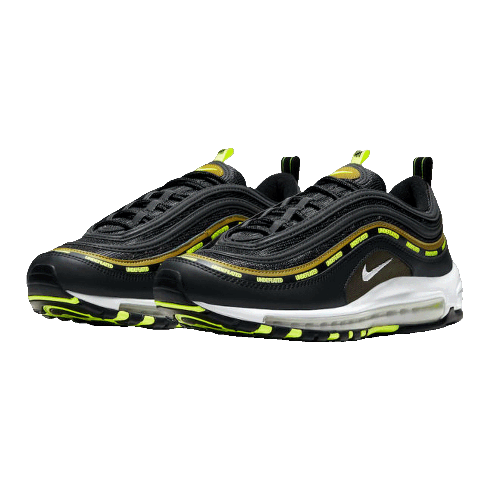 Nike Air Max 97 Undefeated Black Volt Side DC4830-001