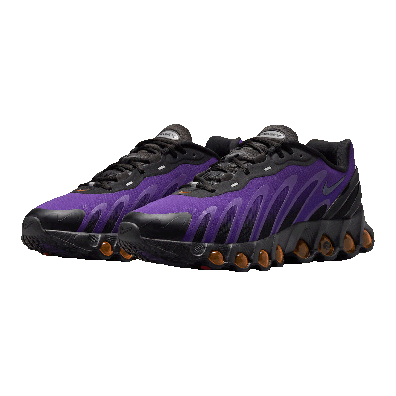 Nike Air Max Dn8 Black Total Orange Fierce Purple Side FQ7860-009