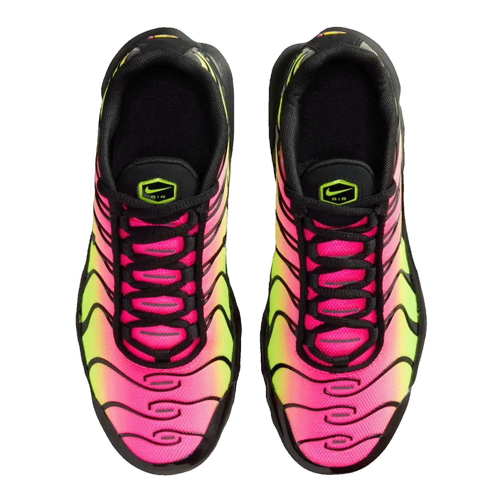 Nike Air Max Plus Black Hyper Pink Volt (GS) Oben CD0609-043