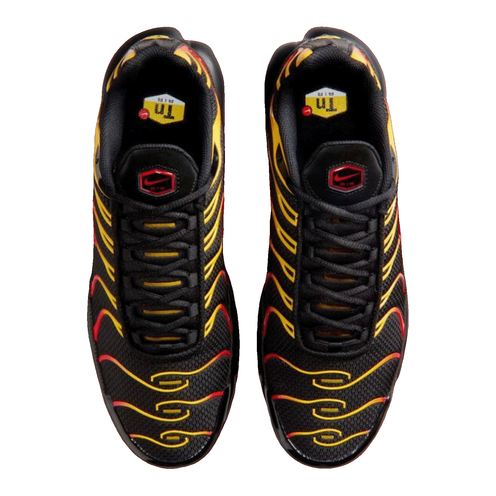 Nike Air Max Plus Black University Gold Red Oben DM0032-030