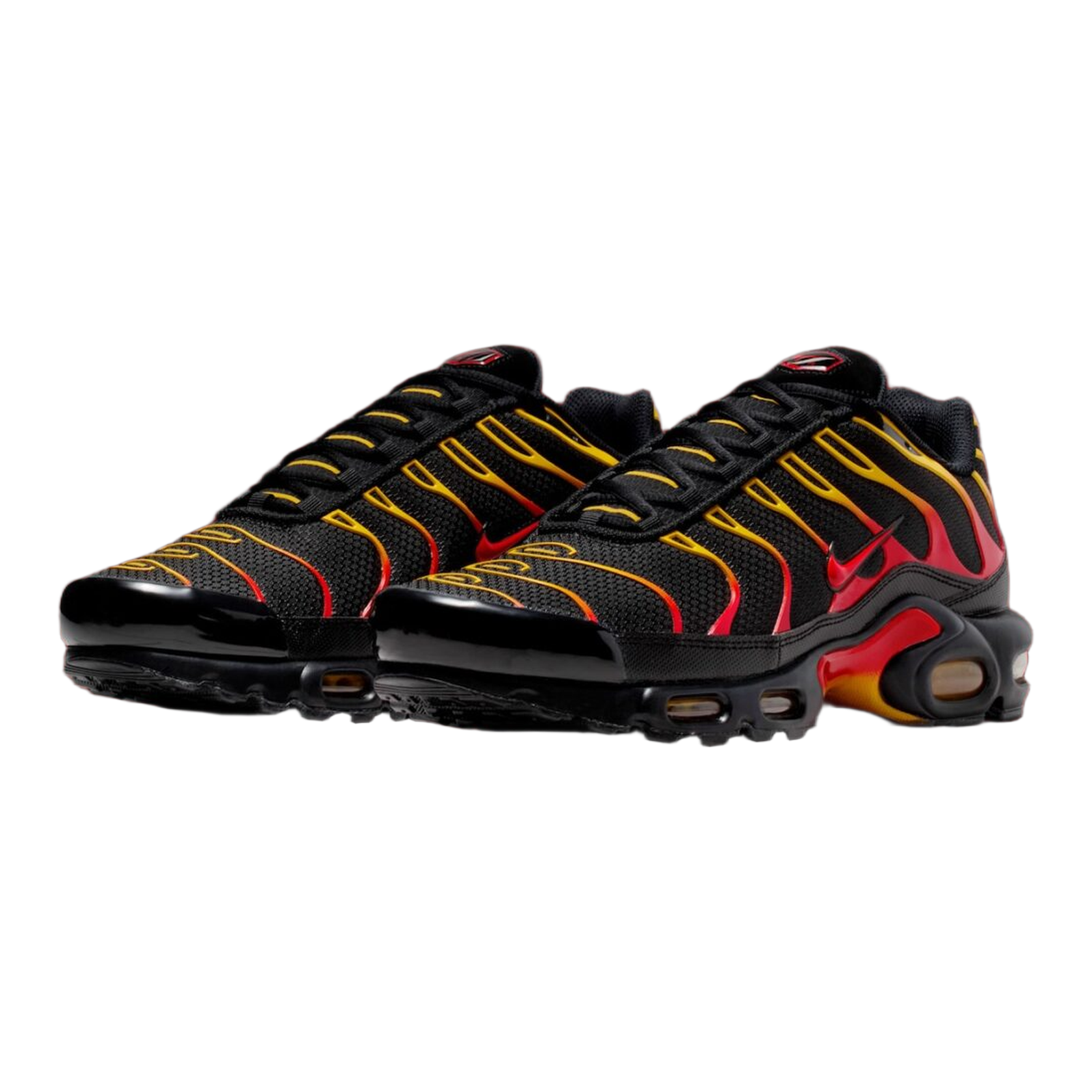 Nike Air Max Plus Black University Gold Red Side DM0032-030