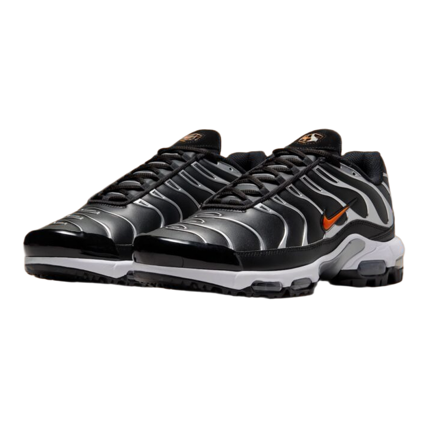 Nike Air Max Plus Golf Black Metallic Silver Side FZ4150-002