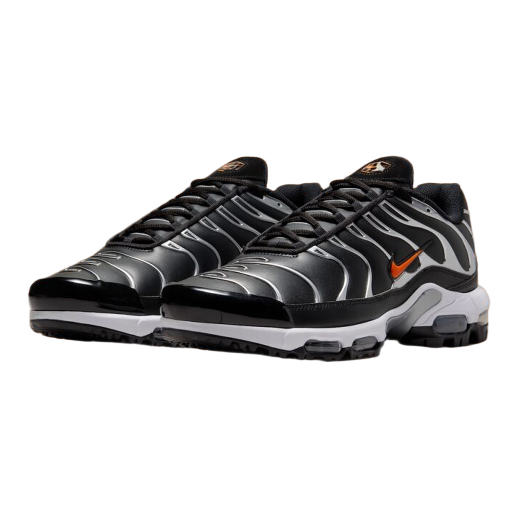 Nike Air Max Plus Golf Black Metallic Silver Side FZ4150-002