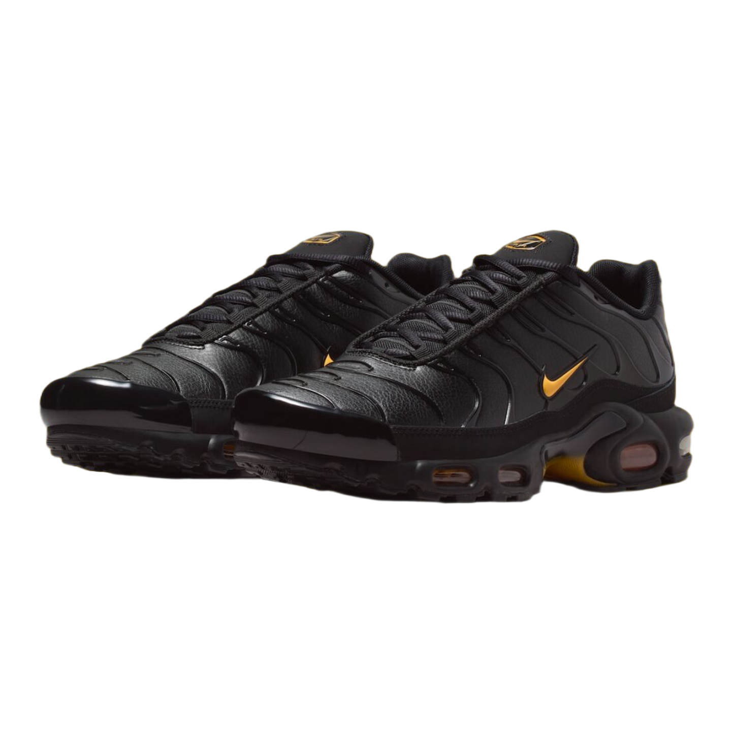 Nike Air Max Plus Premium Black Laser Orange Side IF4390-001