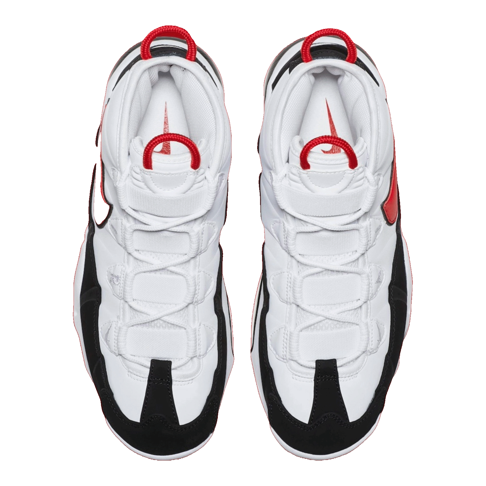 Nike Air Max Uptempo 95 White Red Black Oben