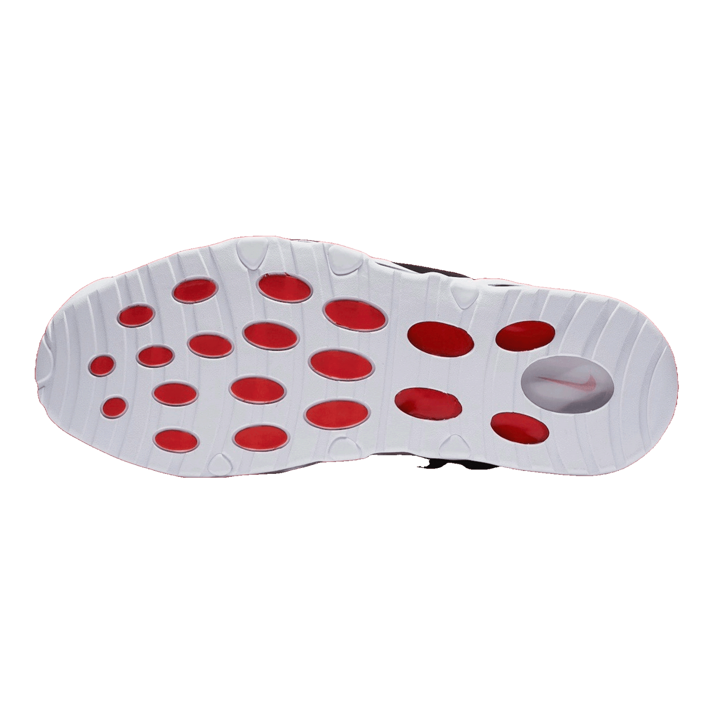 Nike Air Max Uptempo 95 White Red Black Sohle