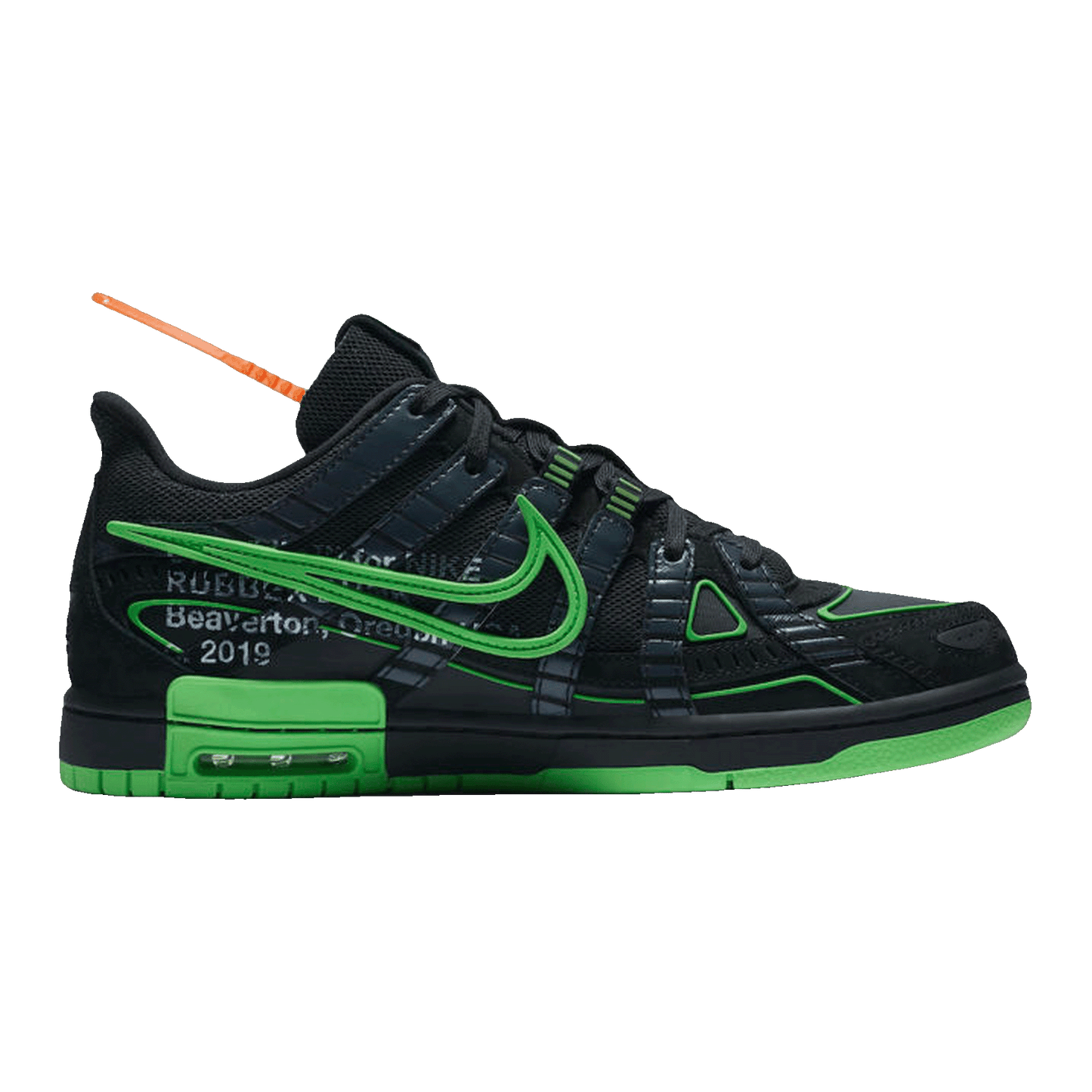 Nike Air Rubber Dunk Off-White Green Strike CU6015-001