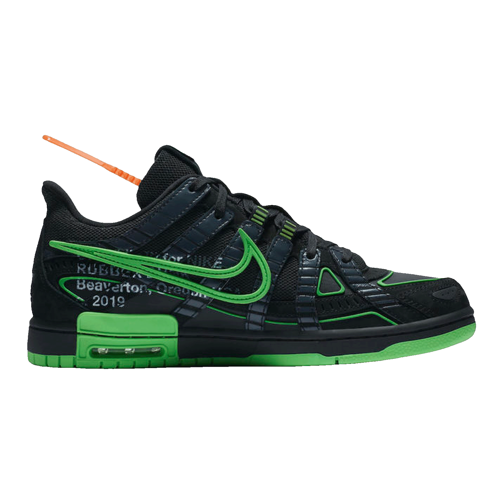 Nike Air Rubber Dunk Off-White Green Strike CU6015-001