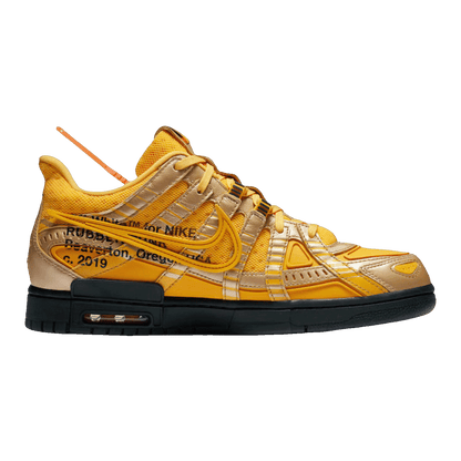 Nike Air Rubber Dunk Off-White University Gold CU6015-700