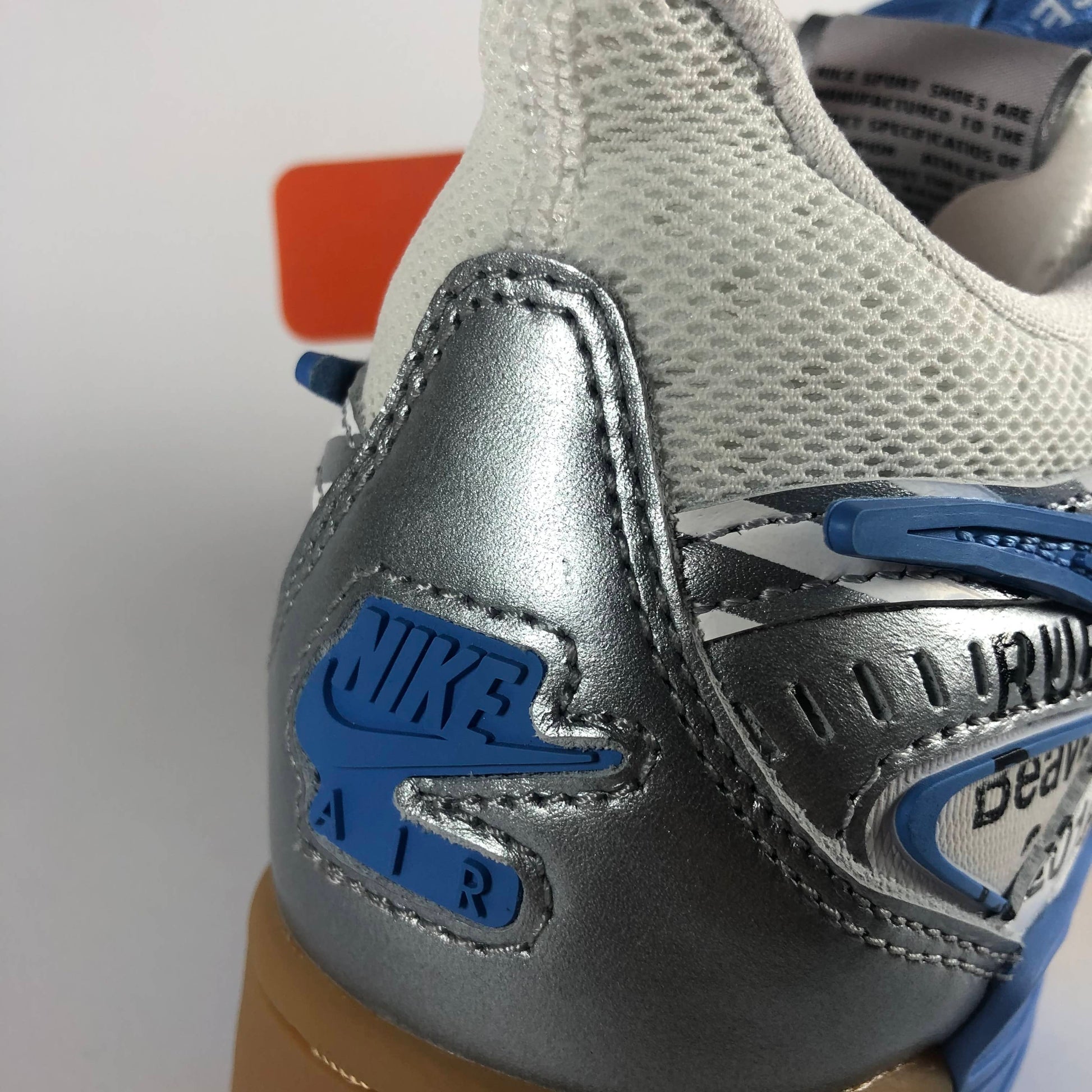 Nike Air Rubber Dunk Off-White UNC Back