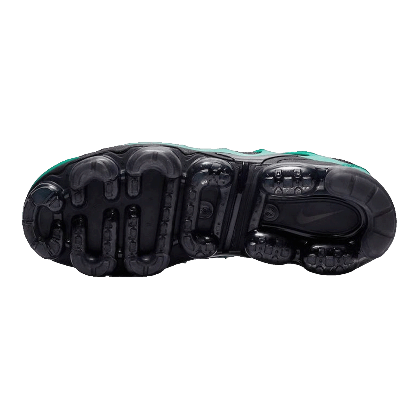 Nike Air VaporMax Plus Black Clear Emerald Sohle