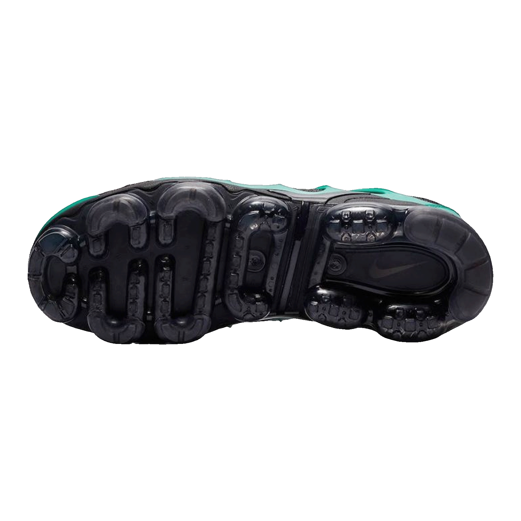 Nike Air VaporMax Plus Black Clear Emerald Sohle