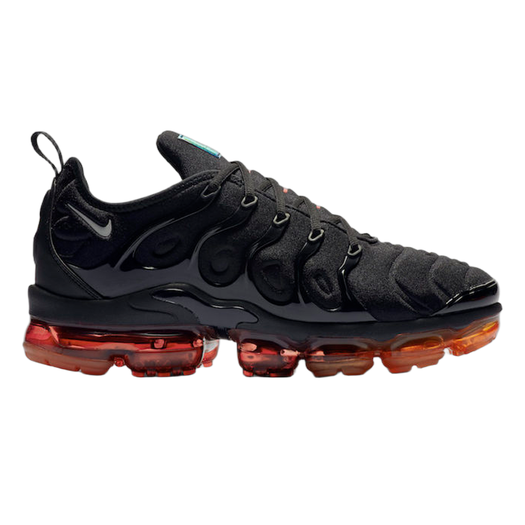 Nike Air VaporMax Plus Black Light Smoke Grey Magma Orange CV1645-001