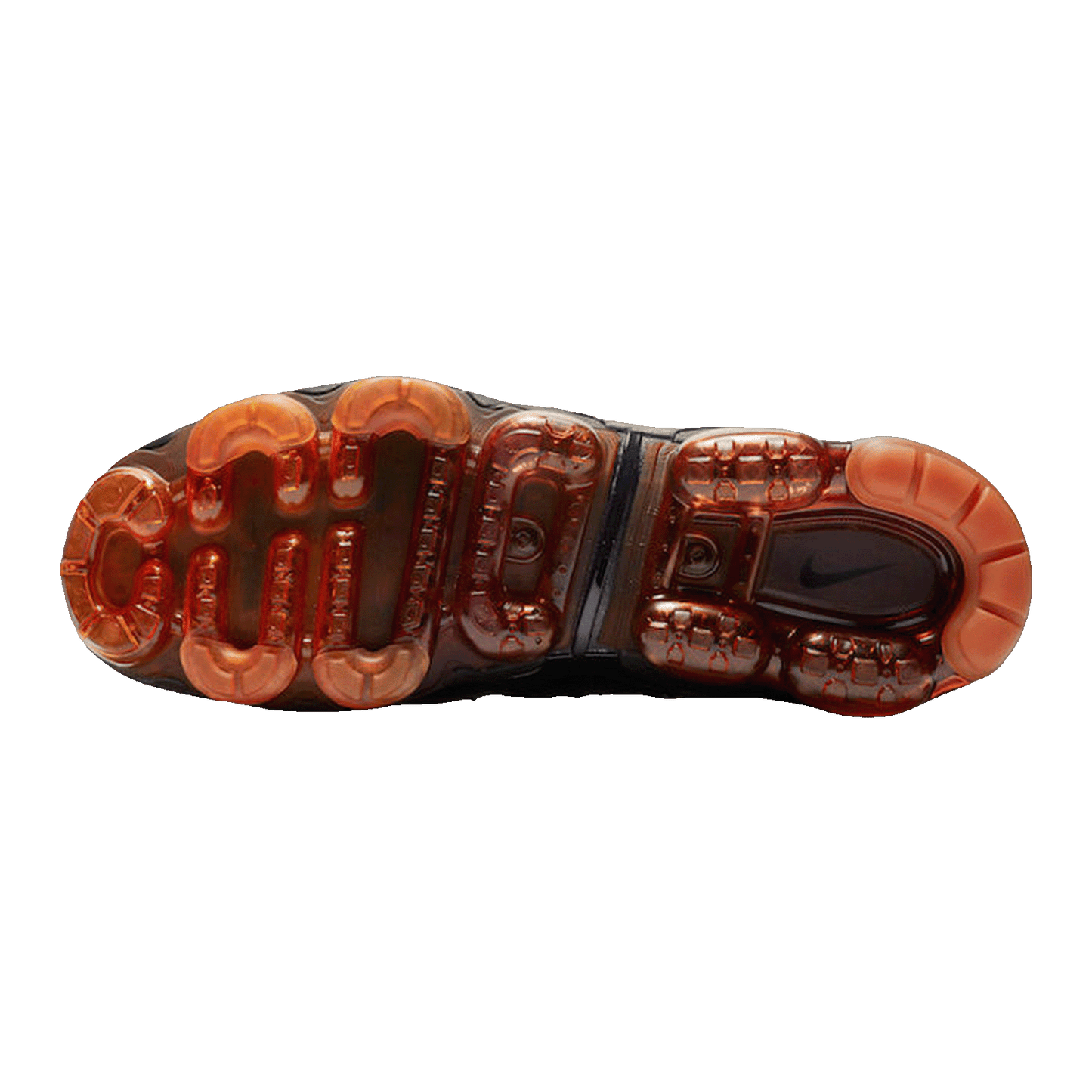 Nike Air VaporMax Plus Black Light Smoke Grey Magma Orange Sohle